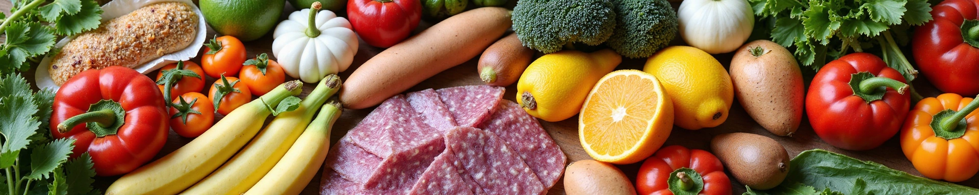 Variety of wholesome foods symbolizing specialized dietary needs